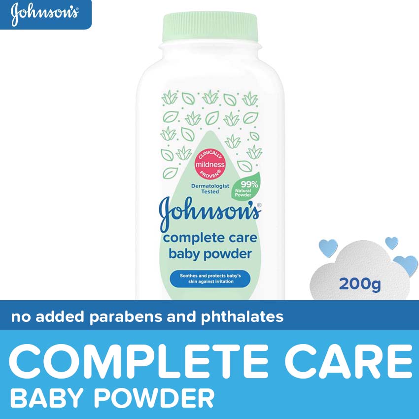 Johnson's baby powder complete sales care