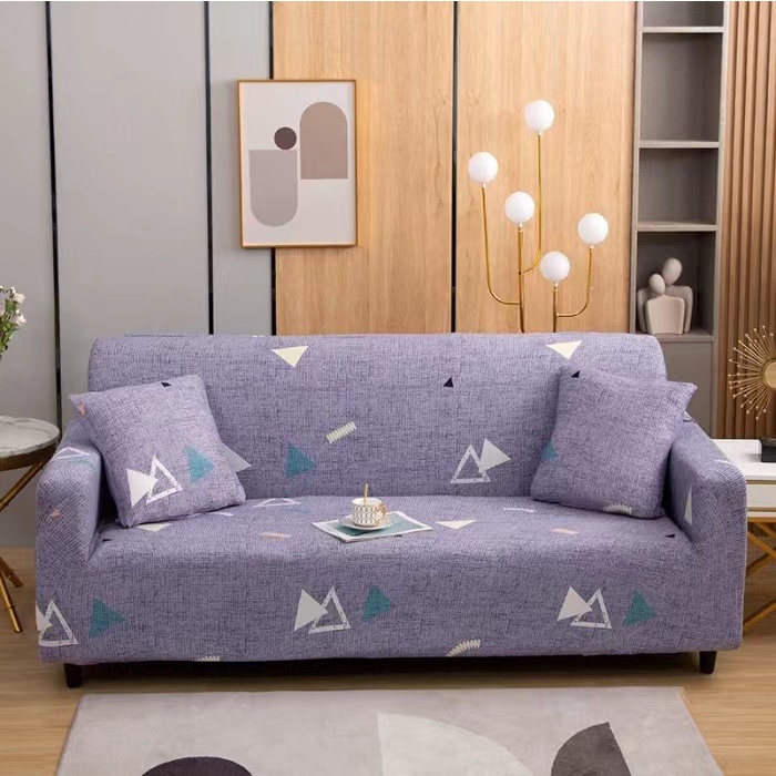 Printed Sofa Cover 1/2/3 /4 Seater L Shaped Sofa Slipcovers Armrest/Loveseat/Couch Cover Lazada PH