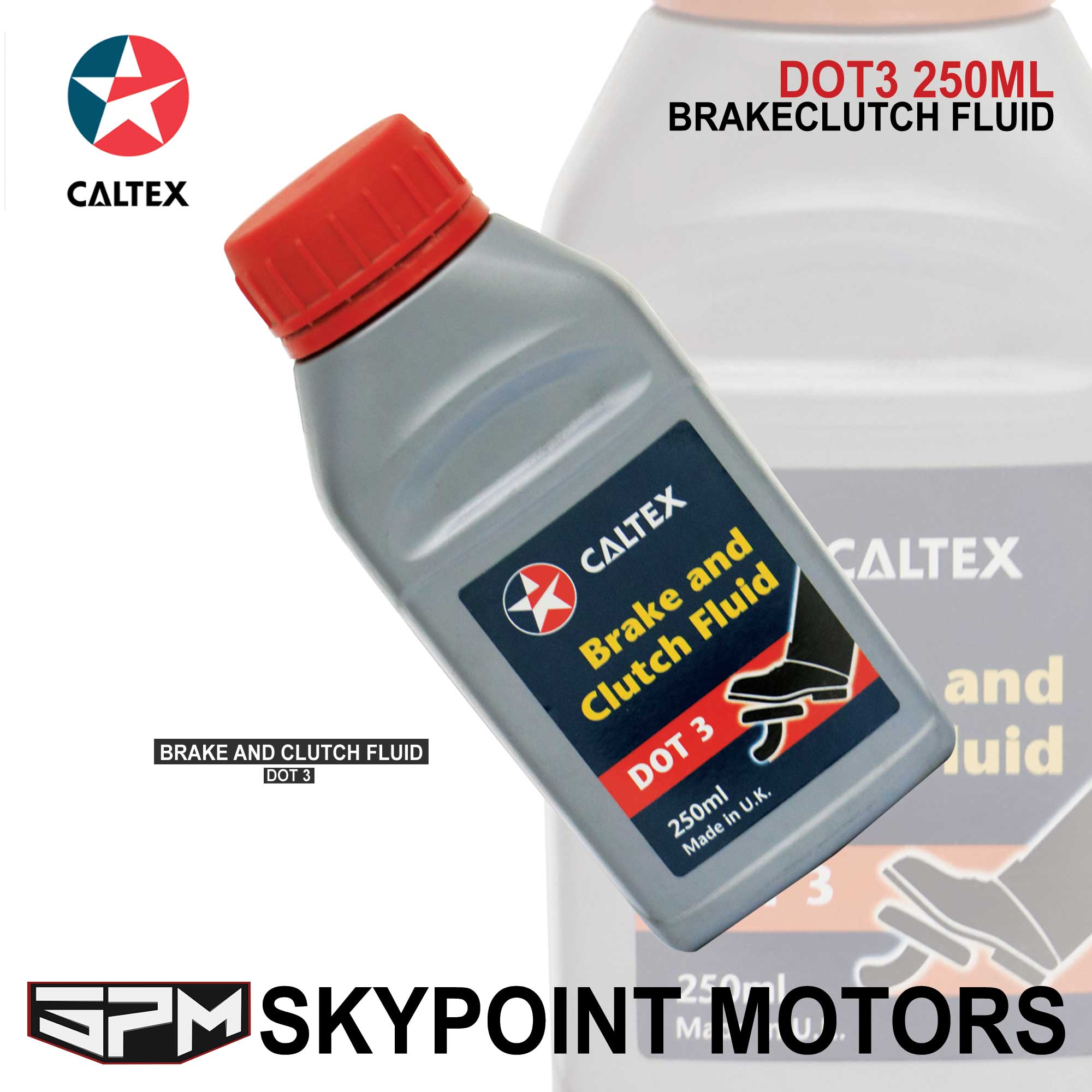 CALTEX BRAKE CLUTCH FLUID DOT3 250ML (9406007) Lazada PH