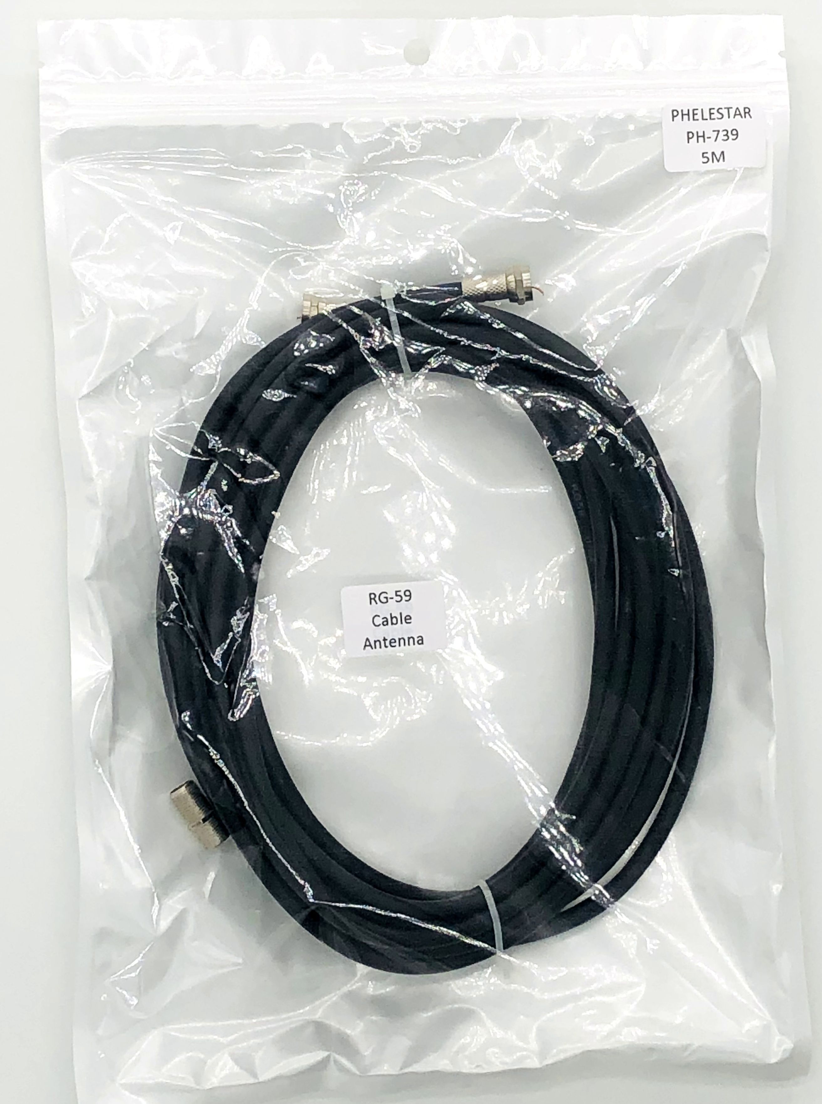 RG59 5M 10M 15M Coaxial Extension Wire for TV Cable Extension Wire