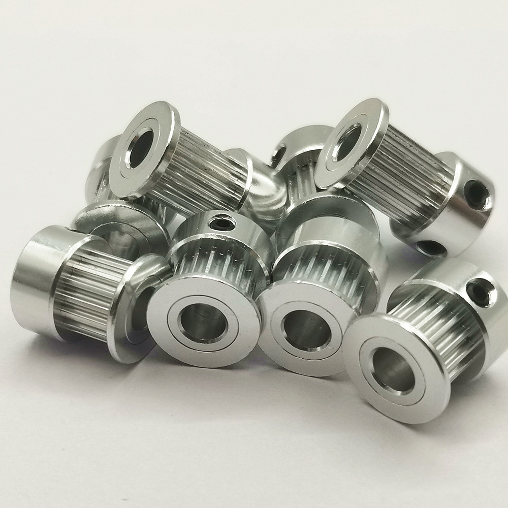 Lcuihong-puleggia cinghia distribuzione , PULLEY TIMING 5M-16T BORE 5/6 / 6.35 / 8/10 / 12 mm, PULEGGIA DI ALLUMINIO Larghezza della slot della puleggia 16/21 mm for larghezza 15 / 20mm 5m-cinghia di