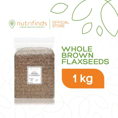 Brown Flaxseeds / Flax seeds (Whole) - 1kg