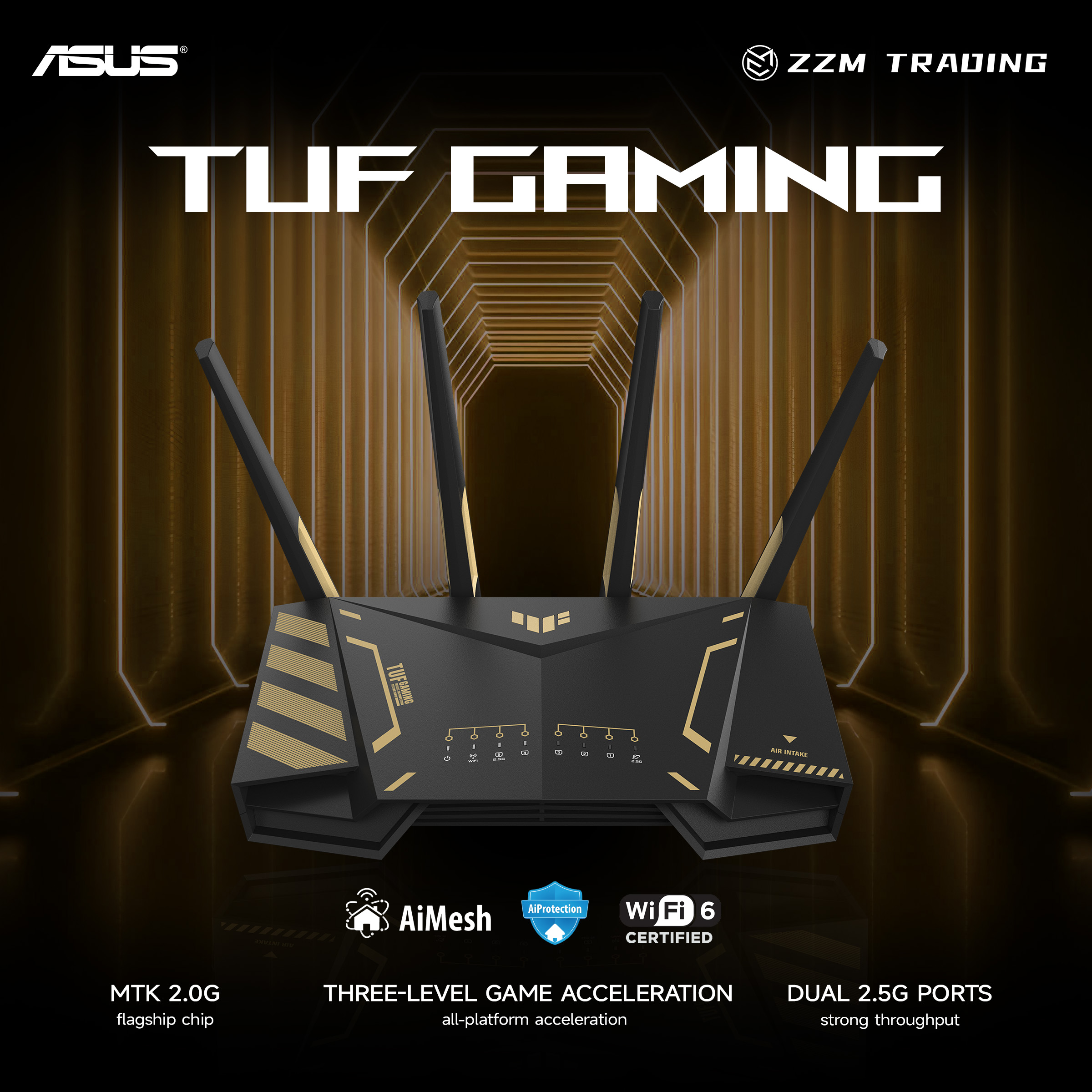 Curated visual reference: Asus Tuf Gaming Pro Dual Band WiFi 6 Gaming Router Photo Inspiration