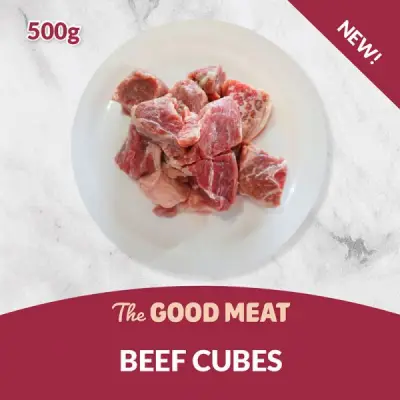The Good Meat Beef Cubes (500g)
