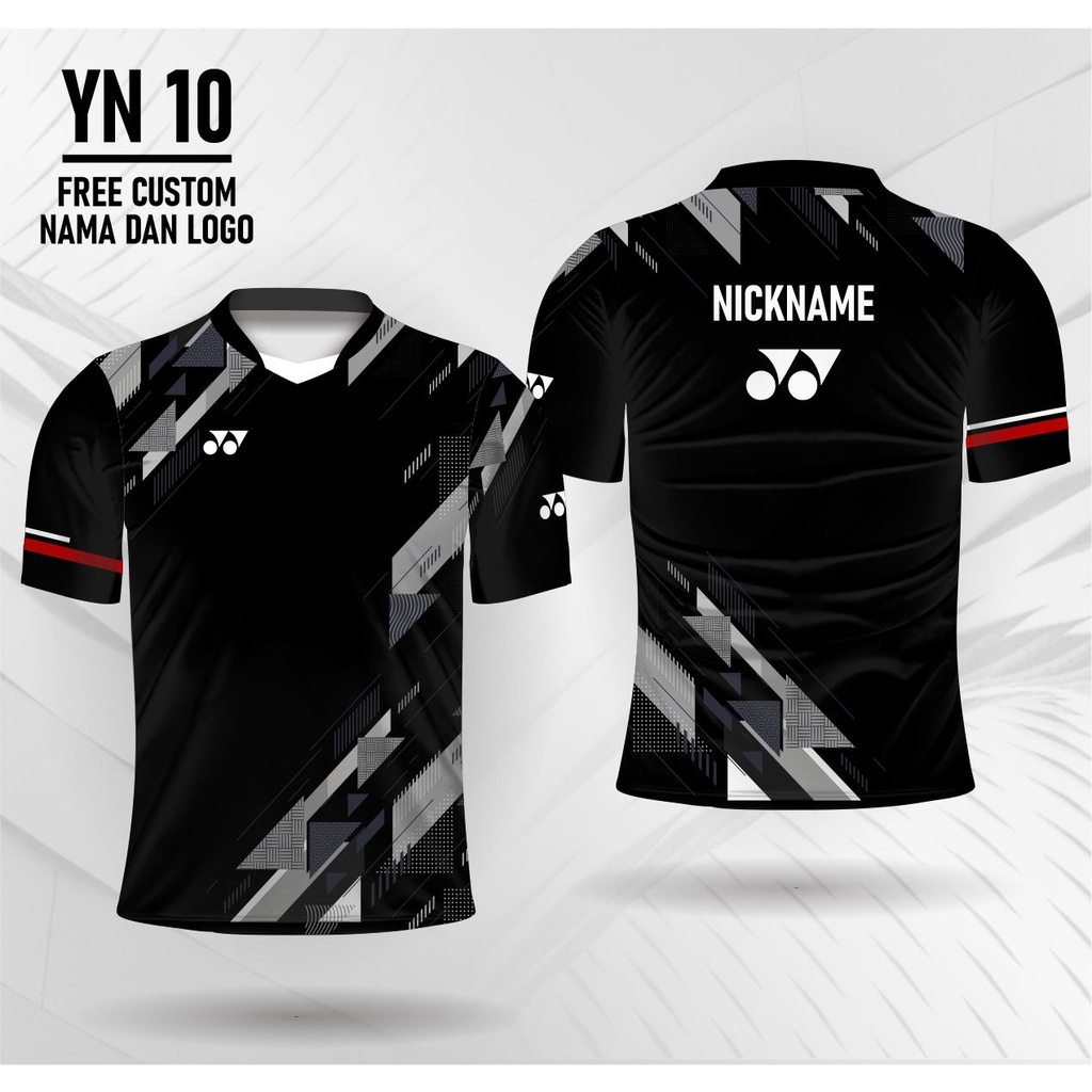 Badminton jersey latest yonex badminton jersey free custom name and logo anti-bacteria t shirts