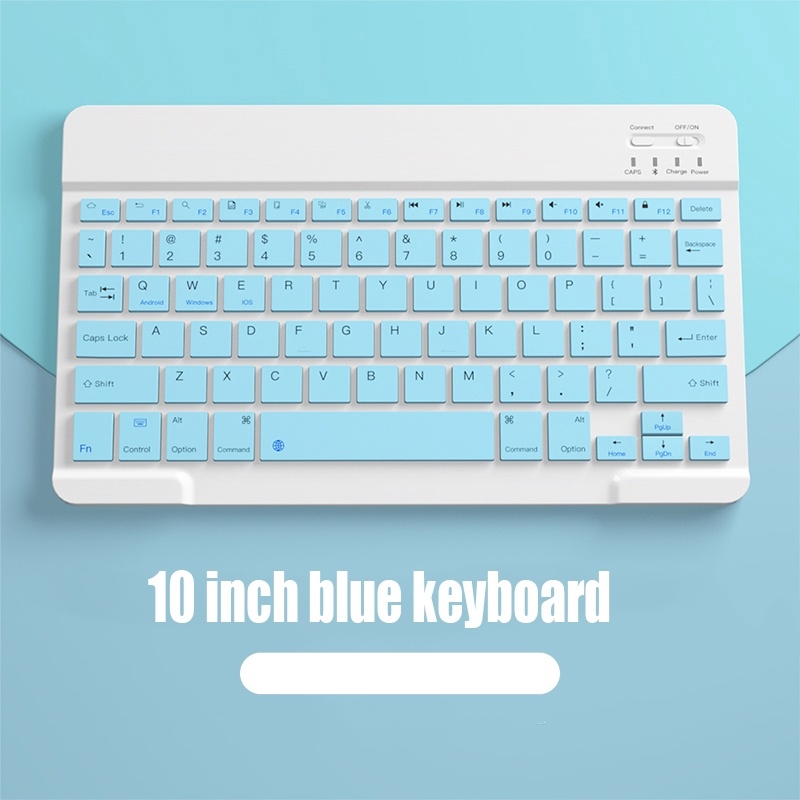10Inch Wireless Keyboard Bluetooth Keyboard Mouse Tablet For Laptop/pad