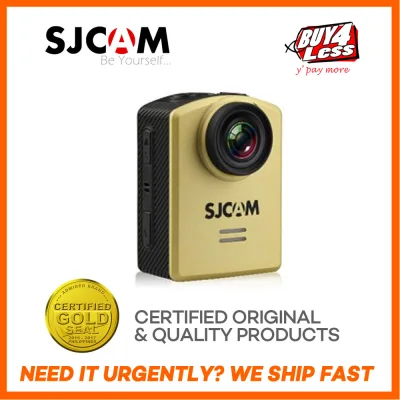 SJCAM M20 Gyro Mini 16MP Action Sport Camera (Gold)