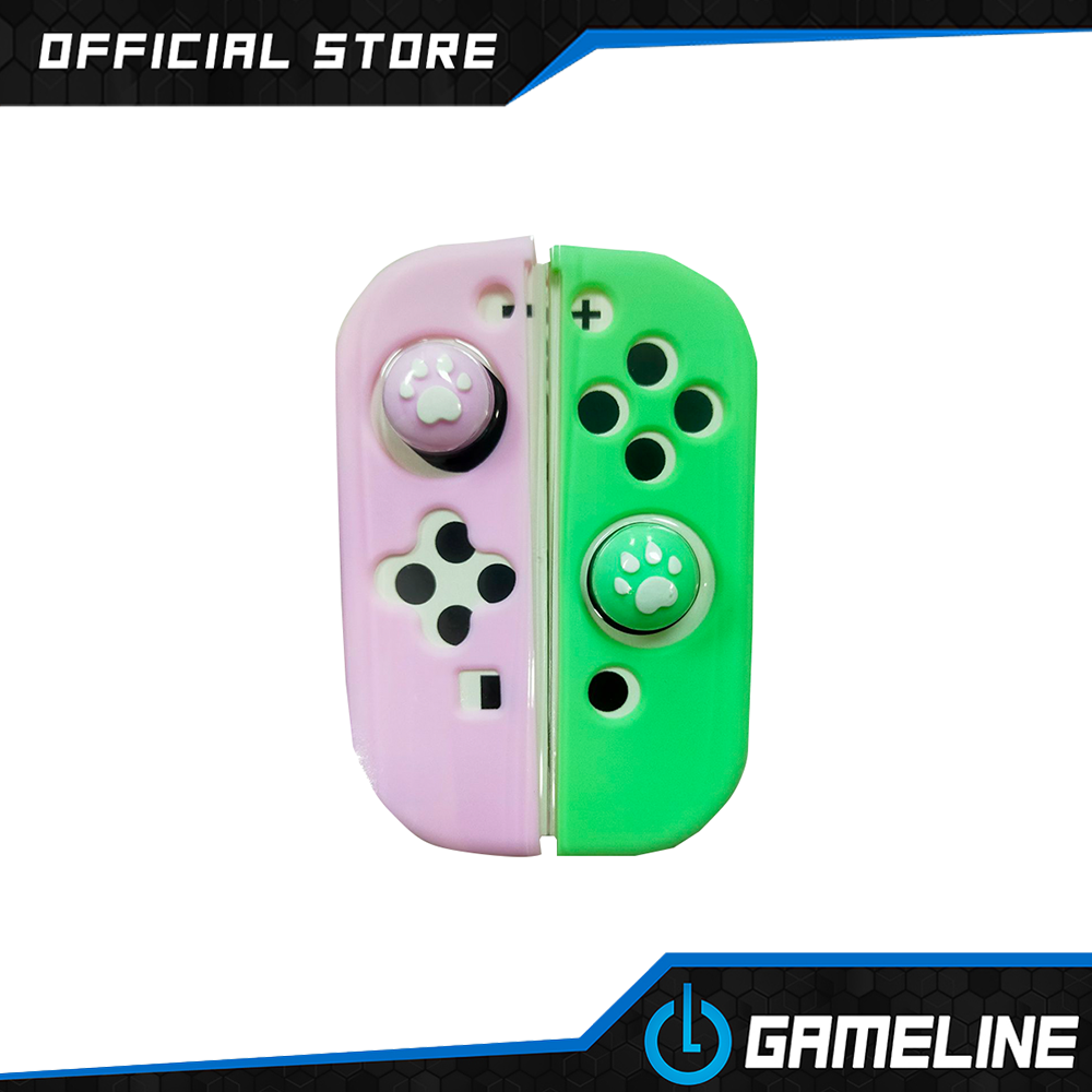 Lucky Fox Joy-Con Silicon Case with Thumb Grip Nintendo Switch - Technical View