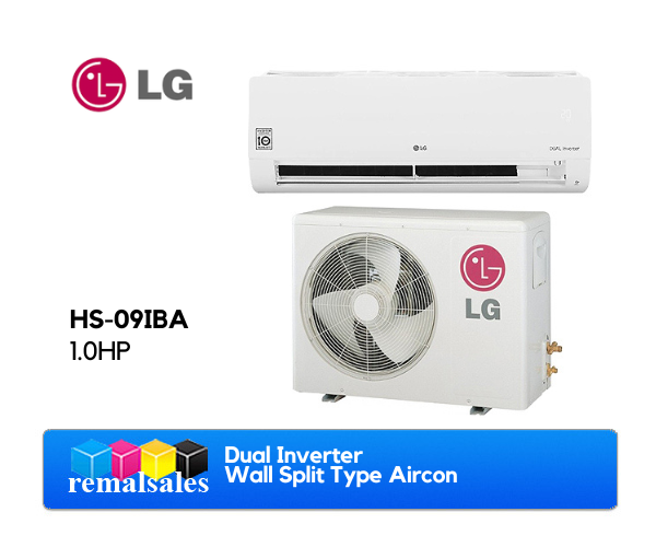 LG HS09IBA 1.0HP Dual Inverter Wall Split Type Aircon Lazada PH