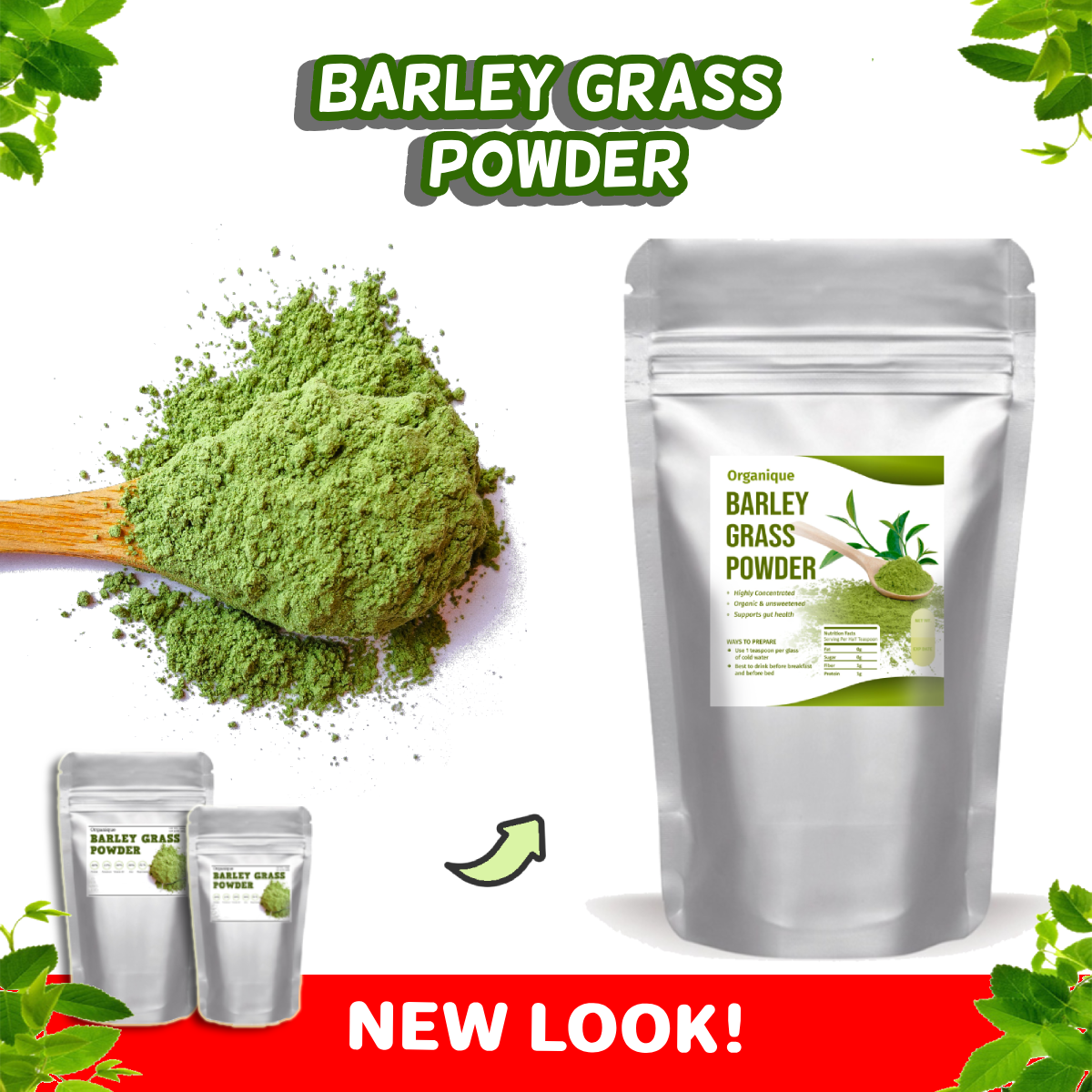 Zenfiber Organic Barley Grass Powder 500g 250g 100g 50g Lazada Ph