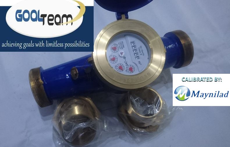 Water Meter Ejet 2in (50mm) Brass Body (E) w/ Maynilad Certification