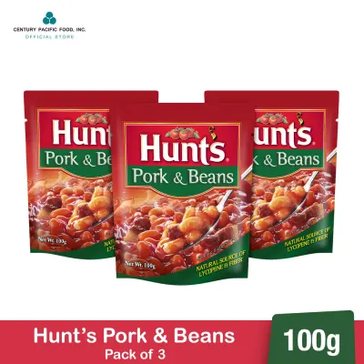 Hunt's Pork & Beans 100g (Pouched) Pack of 3