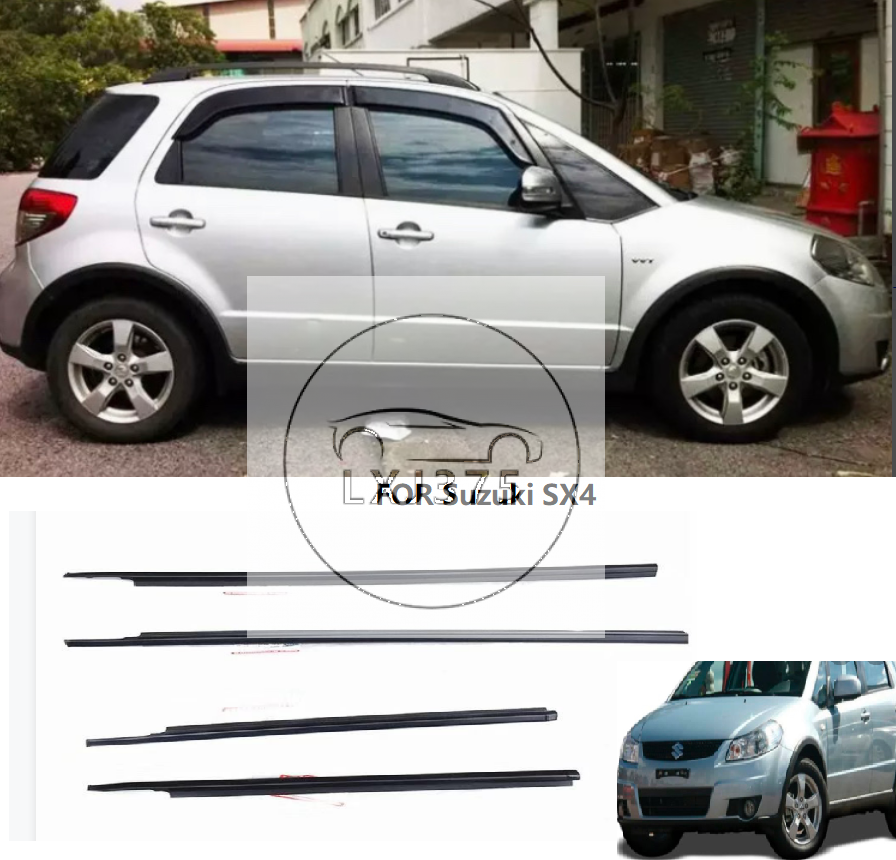 Rvinyl Window Tint Kit Compatible with Suzuki Sx4 2007-2013 (Sedan) - Complete Precut Kit - 20 Rvinyl Window Tint Kit Compatible with Suzuki Sx4 2007-2013 (Sedan) - Complete Precut Kit - 20