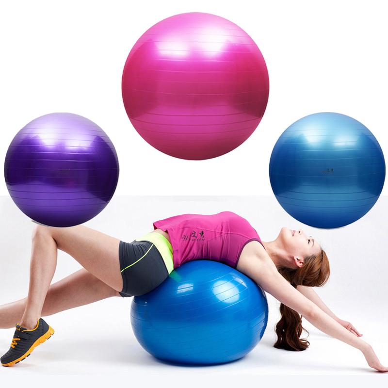 Exercise Fitness Aerobic Ball 75cm (Blue) Metrodeals Lazada PH