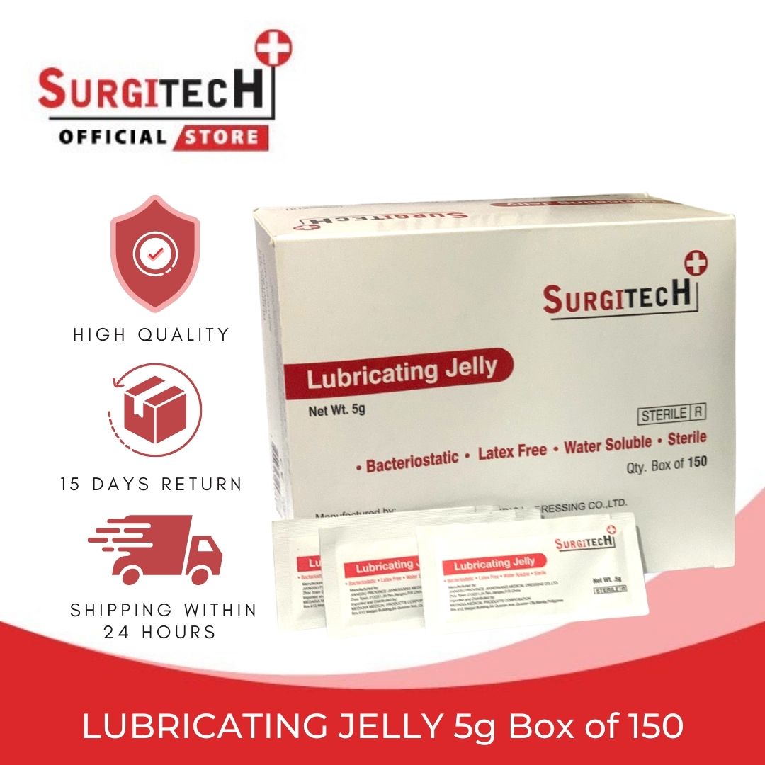 Surgitech Sterile Lubricating Jelly 5g Box of 150 Lazada PH