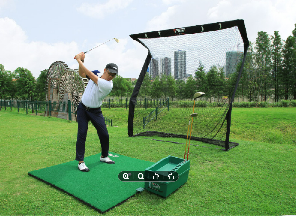 Golf Practice Hitting Net. Premium ZType Cage (Heavy Duty) PGM Brand