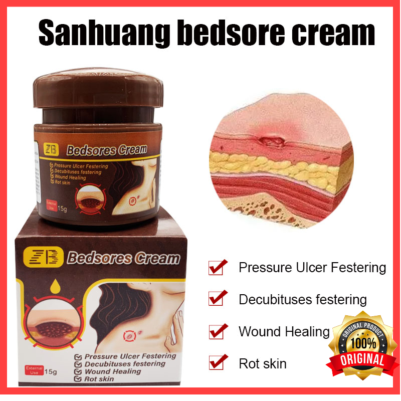 VERY EFFECTIVE ORIGINAL ZB 15g Herbal Bedsores Cream Wound Healing