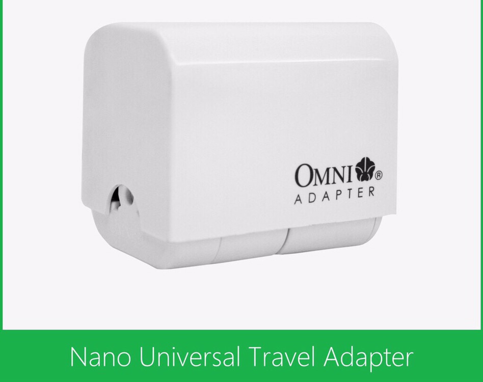 omni nano universal travel adapter