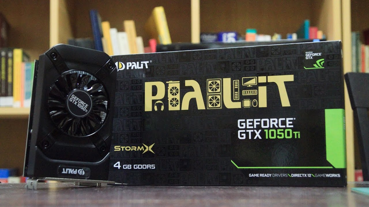 PALIT GTX 1050ti stormX 4GB DDR5 