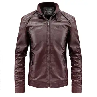zara leather jacket for men