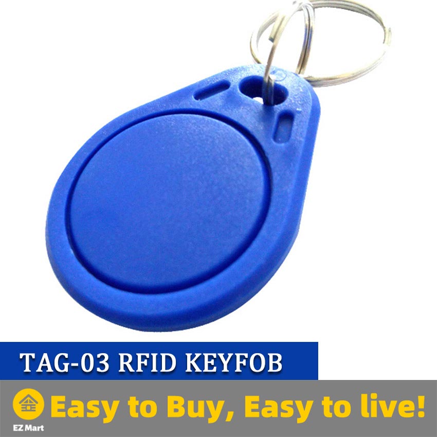 10pcs Transparent RFID 125KHz EM4100 Proximity Induction Tag Keyfob Door control 