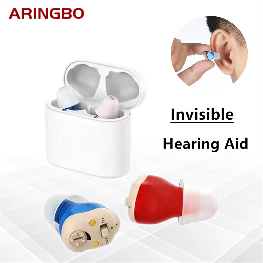 Aringbo Hearing Aids Audifonos for Deaf Adjustable Micro Wireless