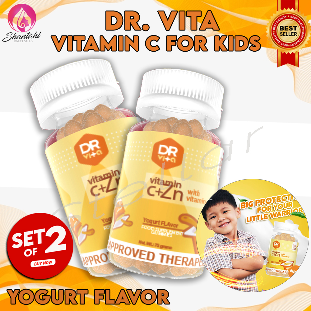 SET OF 2! New Arrival! Dr. Vita Vitamin C for Kids 1 Bottle (50 Gummies