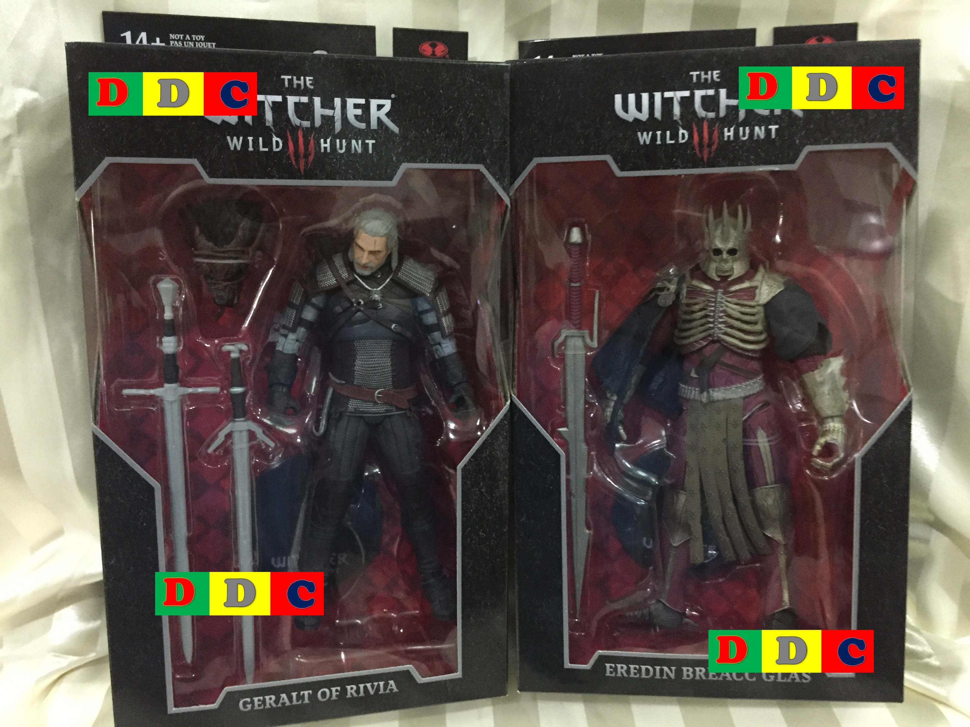 GERALT OF RIVIA AND EREDIN BREACC GLAS - THE WITCHER 3 - McFarlane