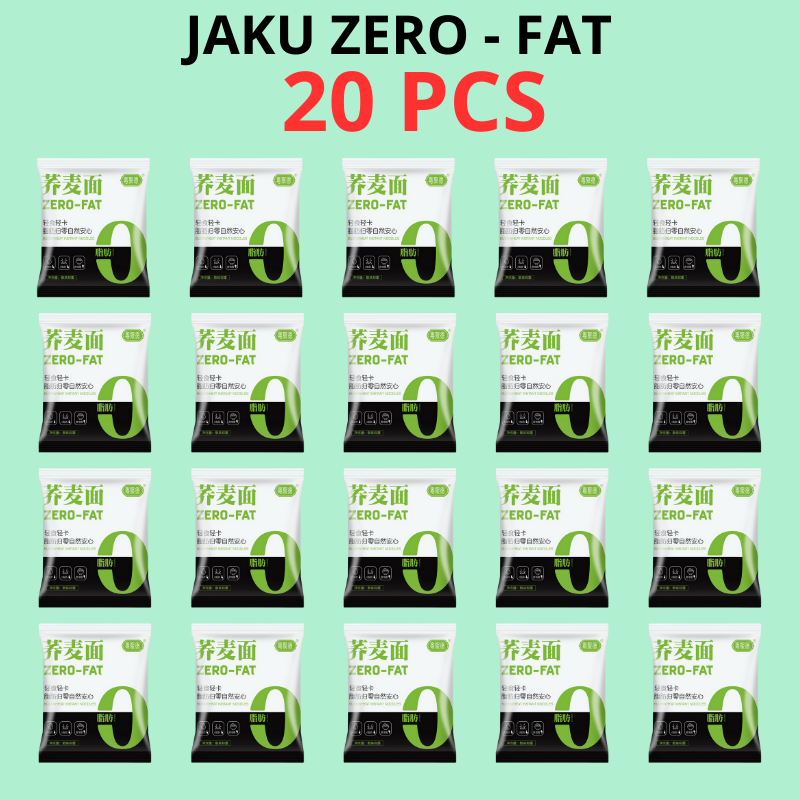 Jaku Zero Buckwheat Noodle No Fat Japanese Instant Noodle Mixed Grain