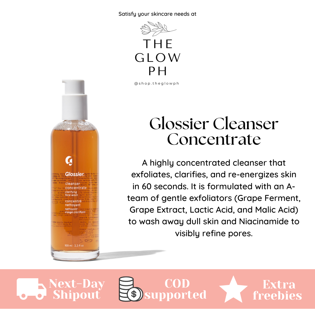 Glossier Cleanser Concentrate clarifying face wash • 3.3 fl oz / 100ml ...