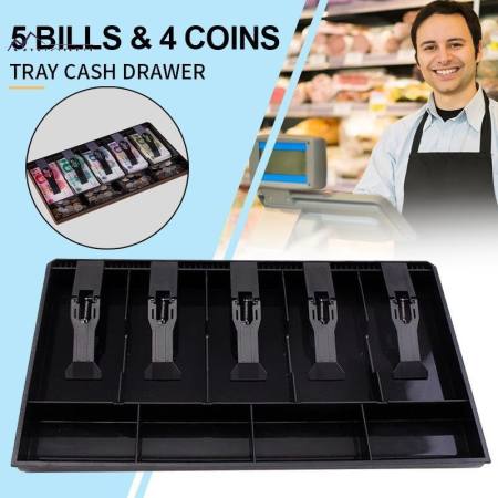 Cash Register Insert Tray - Replacement for Cashier Drawer Storage