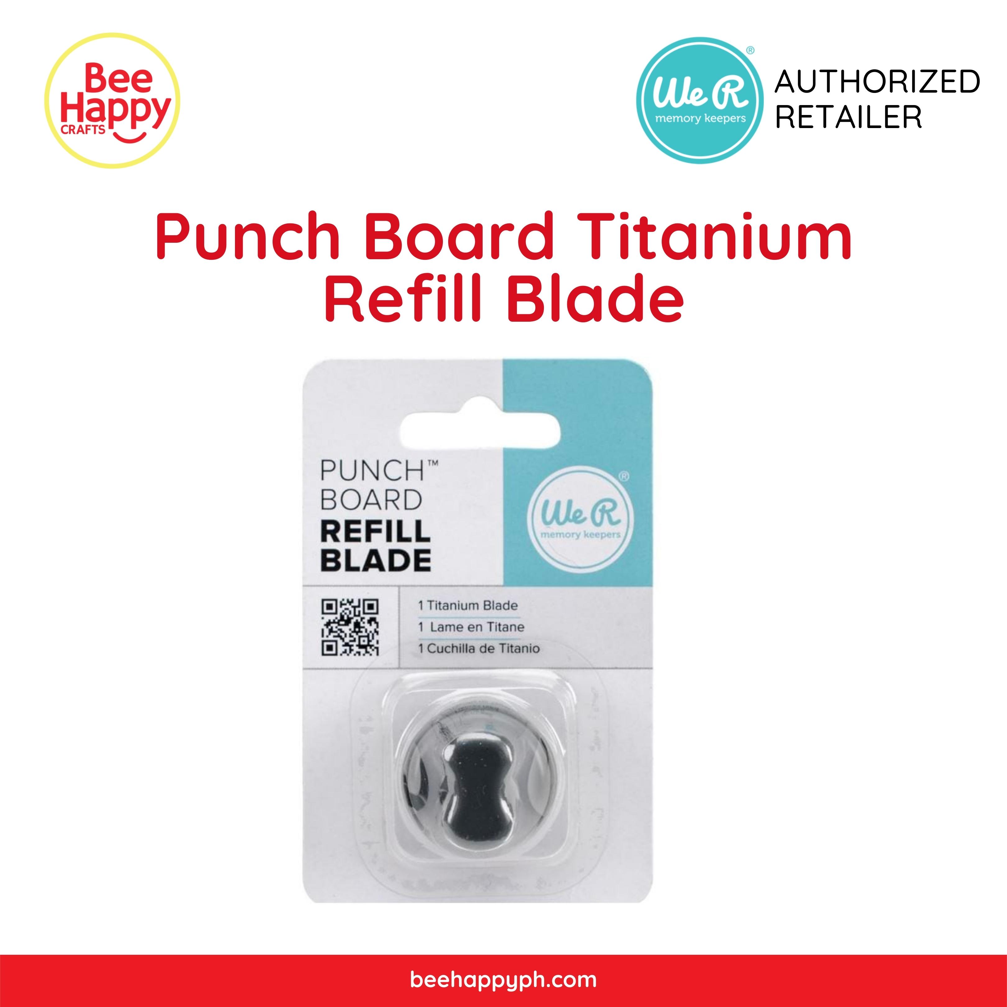 We R Memory Keepers Punch Board Titanium Refill Blade