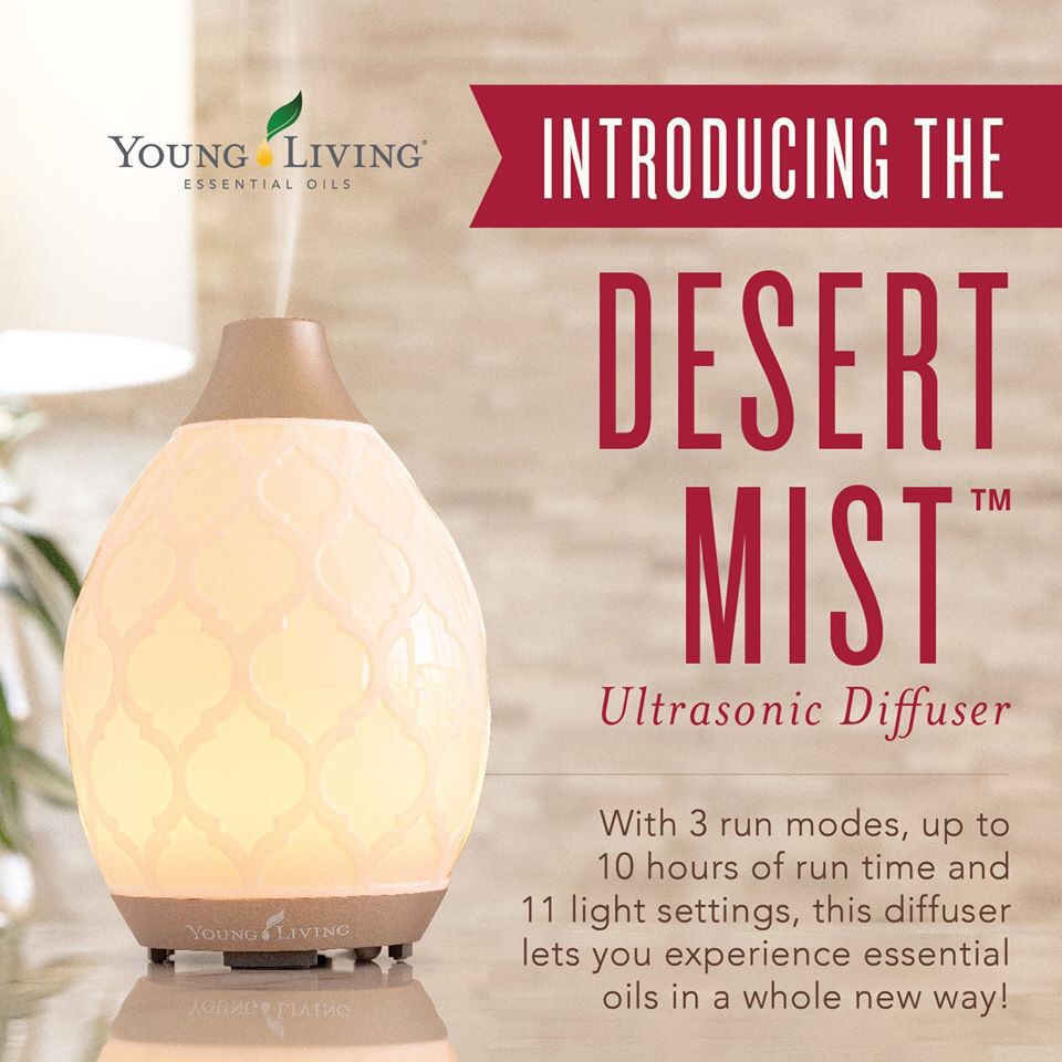 Young Living Desert Mist Diffuser with FREE 2 OILS Lazada PH