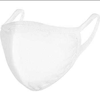 Mouth Face Mask Anti-fog Anti PM 2.5 Respirator Anti Dust Haze Cycling Pure Cotton Mask Respirator Plain Black And White