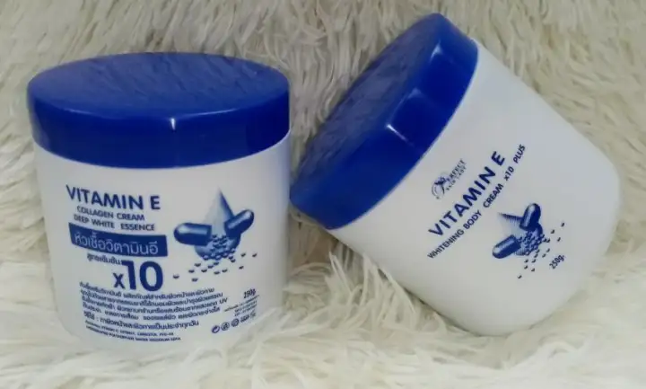 vitamin e whitening body cream x10 plus