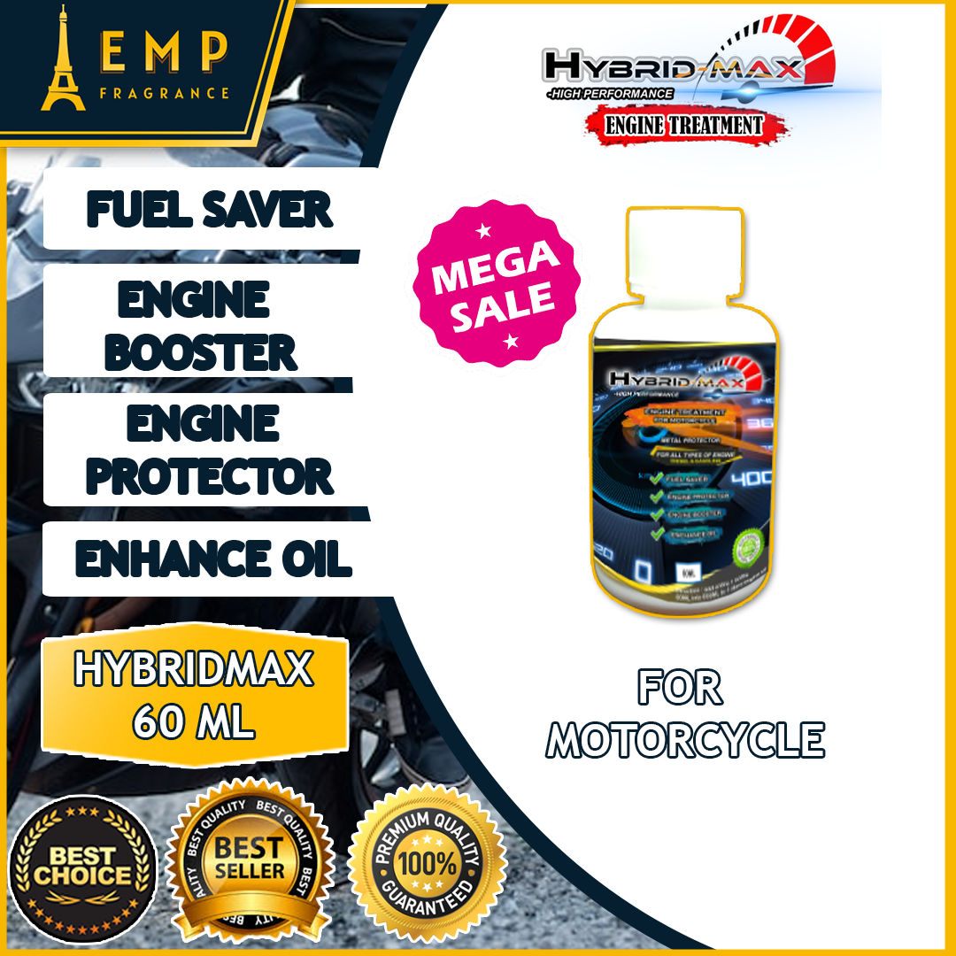💛 HYBRID MAX 1 PC 60 ML BEST SELLER ENGINE TREATMENT ENGINE OIL MOTOR OIL TRANSMISSION FLUID