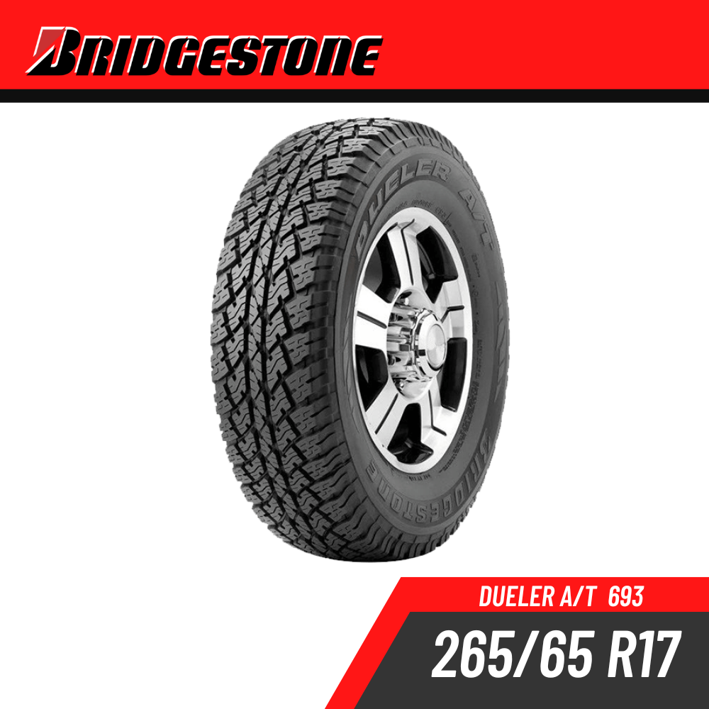 Bridgestone 265⁄65 R17 A⁄T Tire - Dueler 693III (Made in Bridgestone 265⁄65 R17 A⁄T Tire - Dueler 693III (Made in
