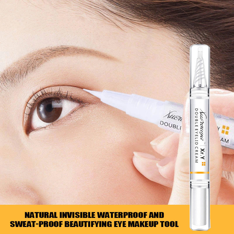 Double eyelid glue,Eyelid Tape,Natural Invisible Waterproof And Sweat ...