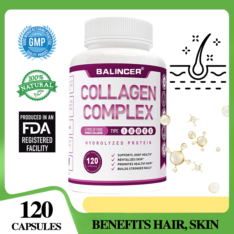 balincer collagen glutathione BALINCER Collagen Complex for Hair Skin Nails and Joint Health Hydrolyzed  Collagen Vegan Collagen For Women - Lazada