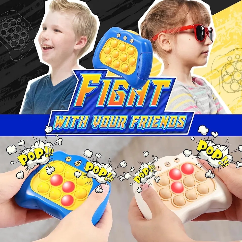 Childrens Pop Push Toy Fidget Toy Pinch Feel Fast Push Game