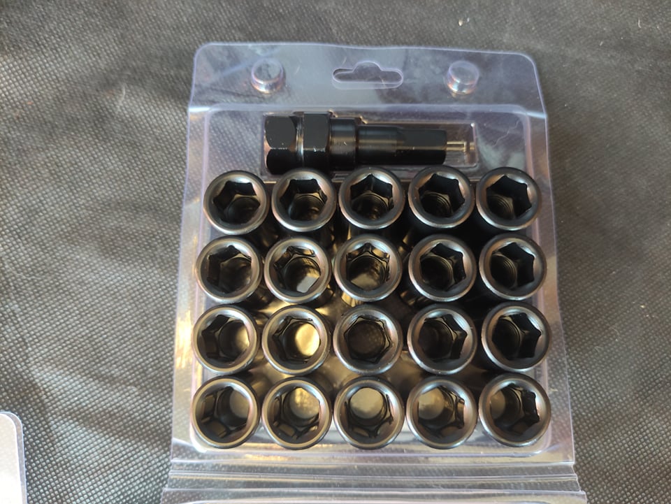 New STEEL Car Lug Nuts 12mm x 1.50 Allen Key Wheel Nut Lazada PH