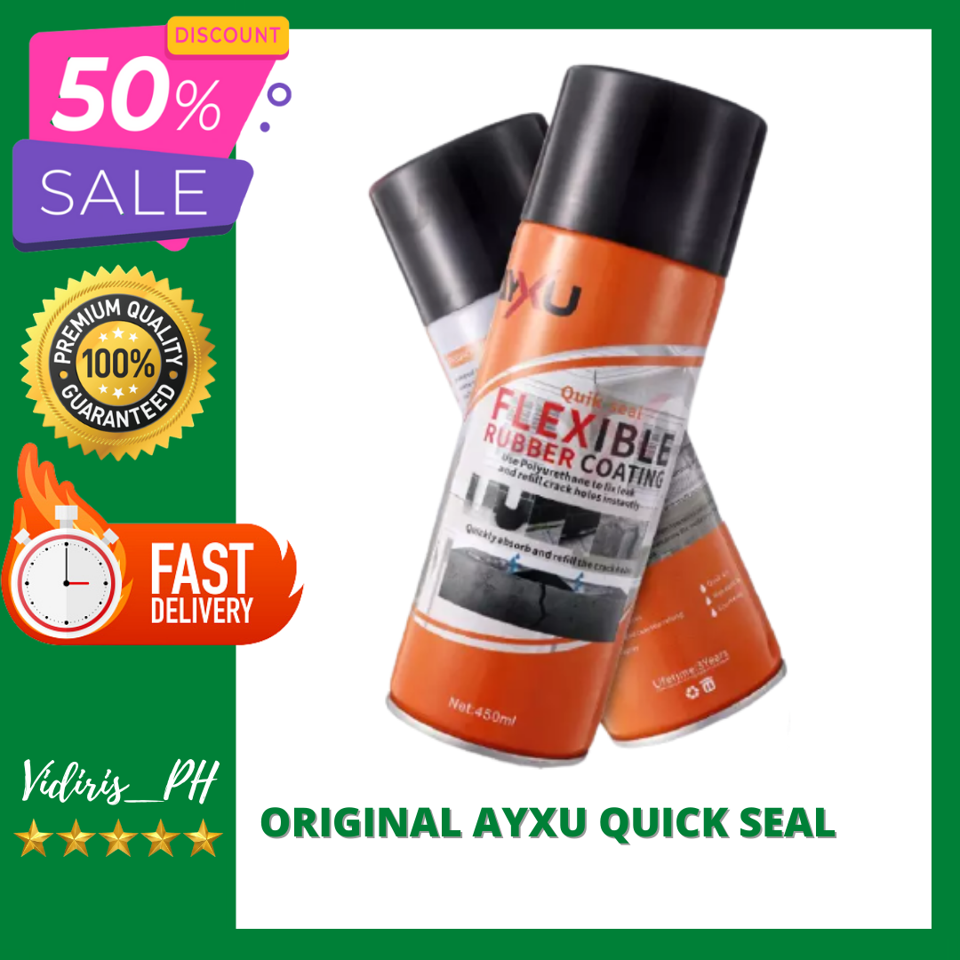 ORIGINAL AYXU QUICK SEAL FLEXIBLE RUBBER COATING AYXU QUICK SEAL