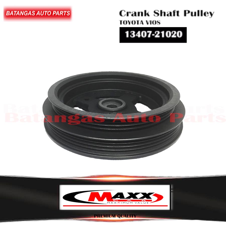 Crankshaft Pulley (MAXX) For Toyota Vios 1NZ Part Number 1340721020