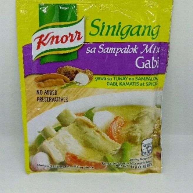 Knorr Sinigang Sa Sampalok Mix Gabi44g Lazada Ph