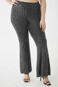 forever 21 black flare pants