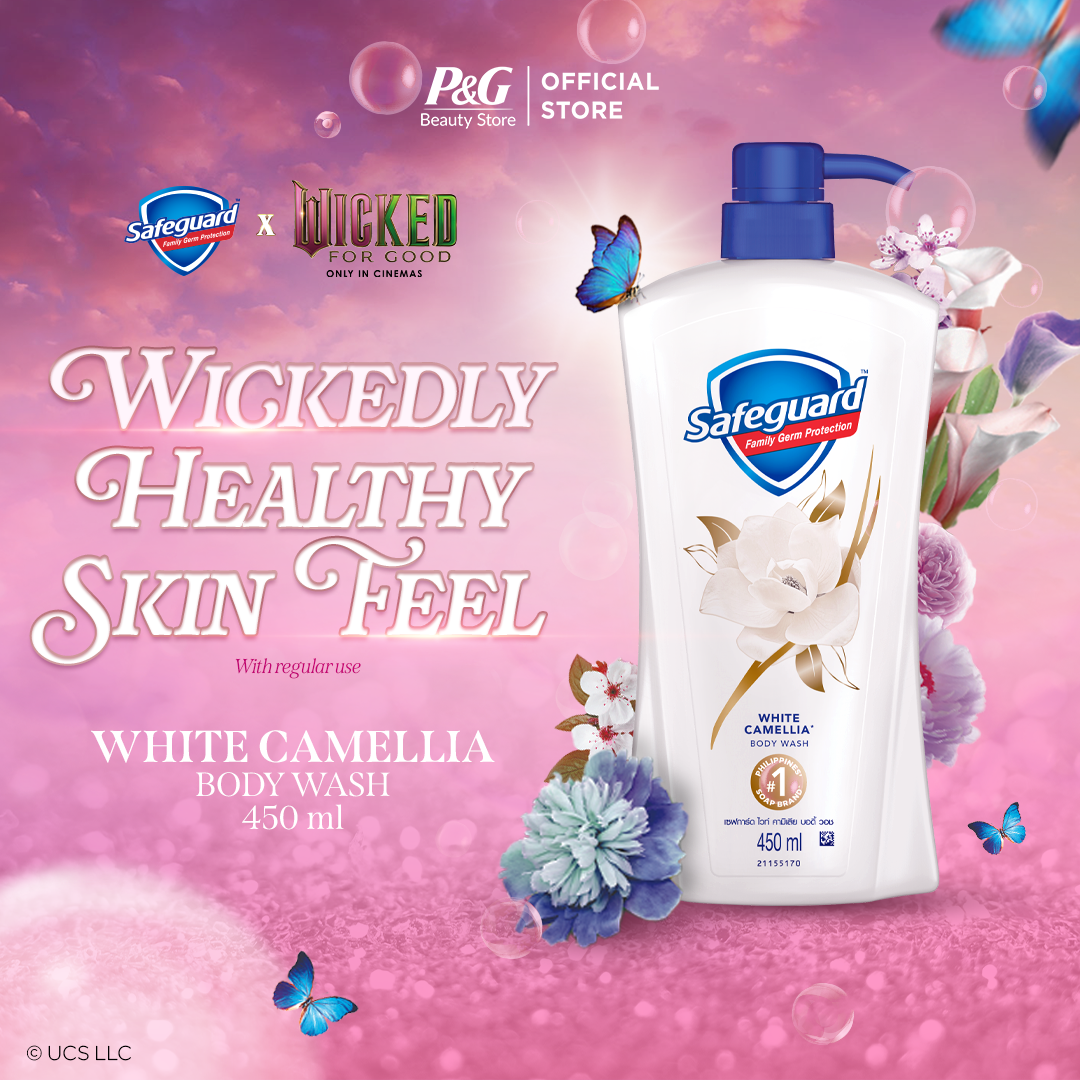 Safeguard Body Wash White Camellia 450mL 450Ml Shower Gel Mass