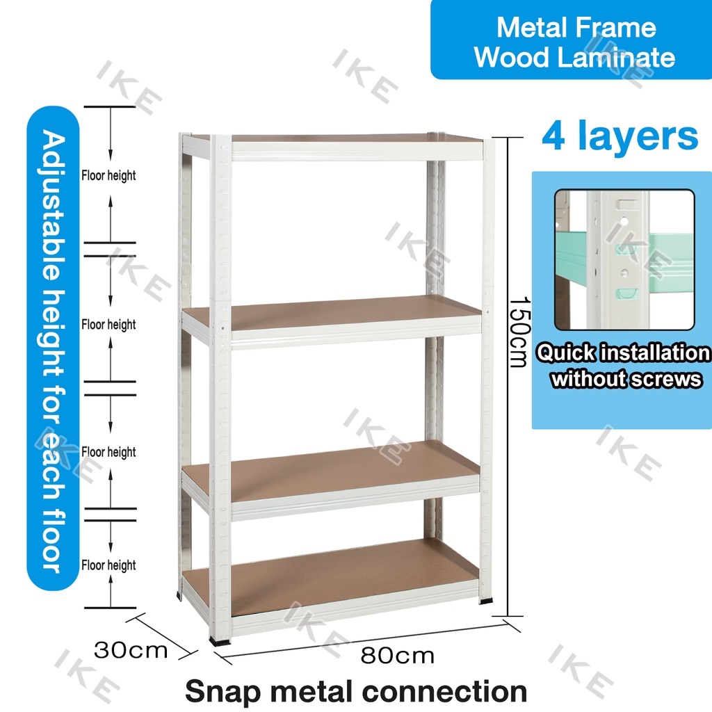 6 Layer Boltless Rack Organizer Shelf Layer 5 tier Boltless Steel Rack