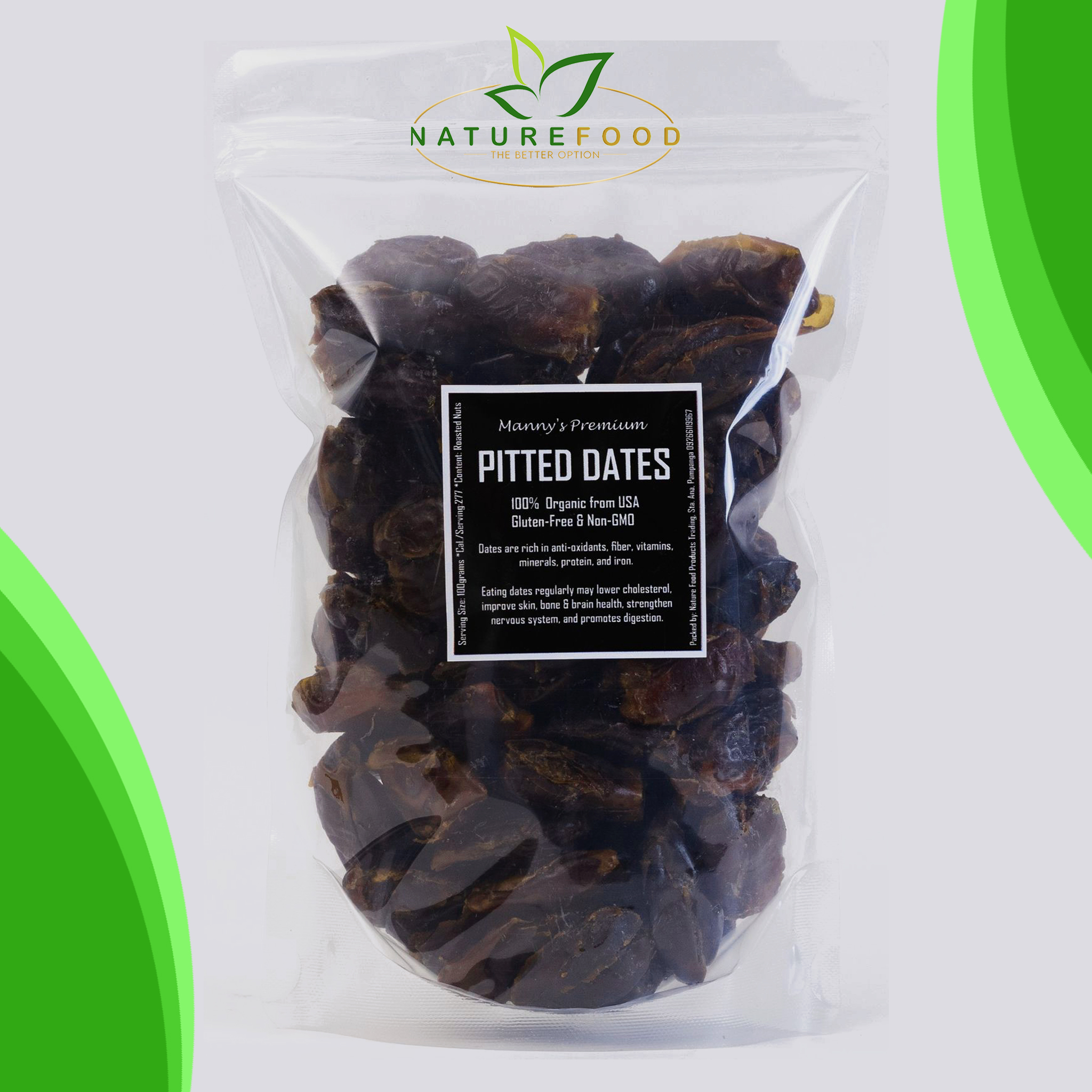 Pitted Dried Dates Khadrawi, No Sugar Added Healthy Low Carb