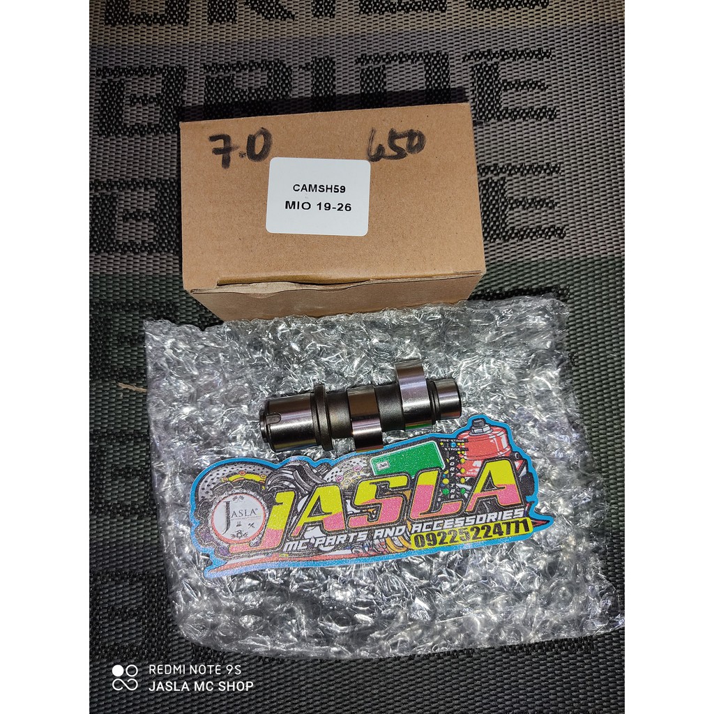 Regrind Camshaft 7.0/6.5 for Mio Sporty Lazada PH