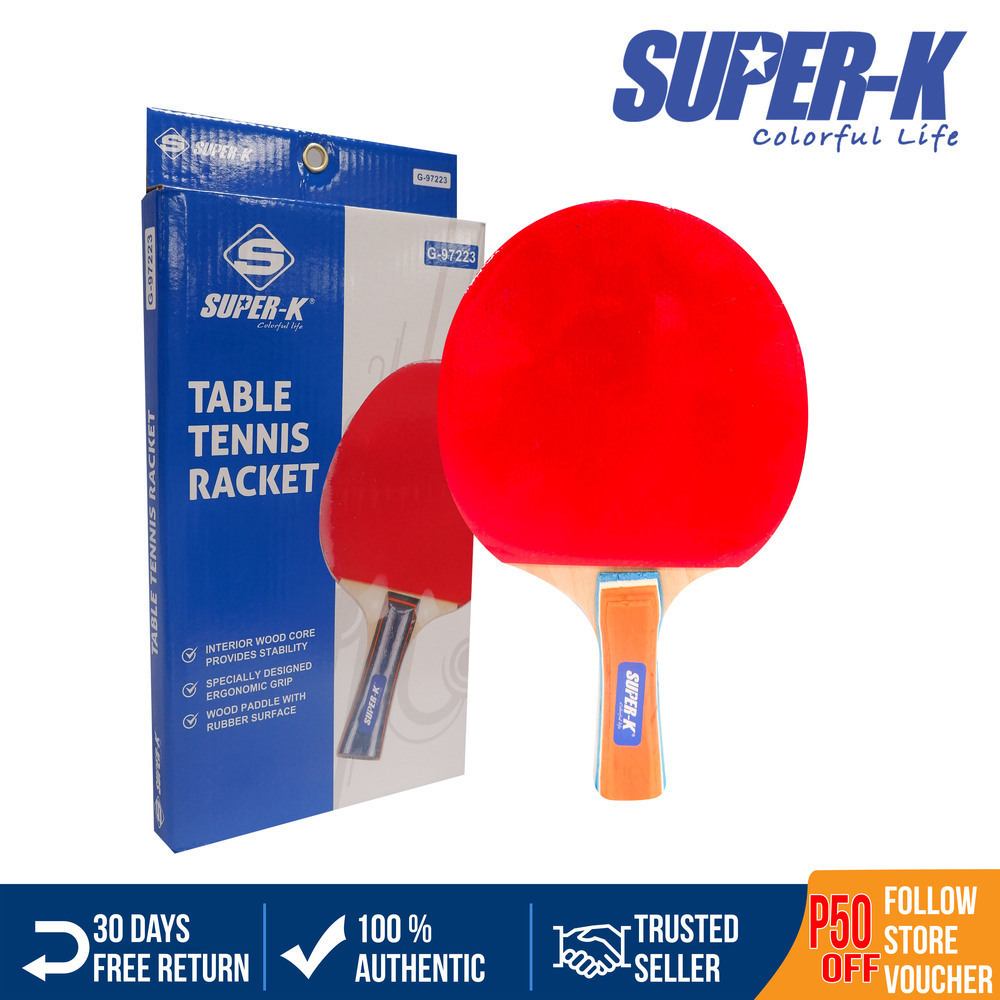 SuperK G97223 Table Racket Tennis x 1 pc Lazada PH